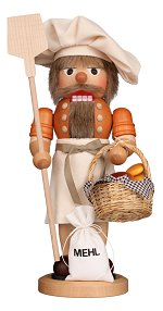 Natural Baker w/ Bread<br>2020 Ulbricht Nutcracker